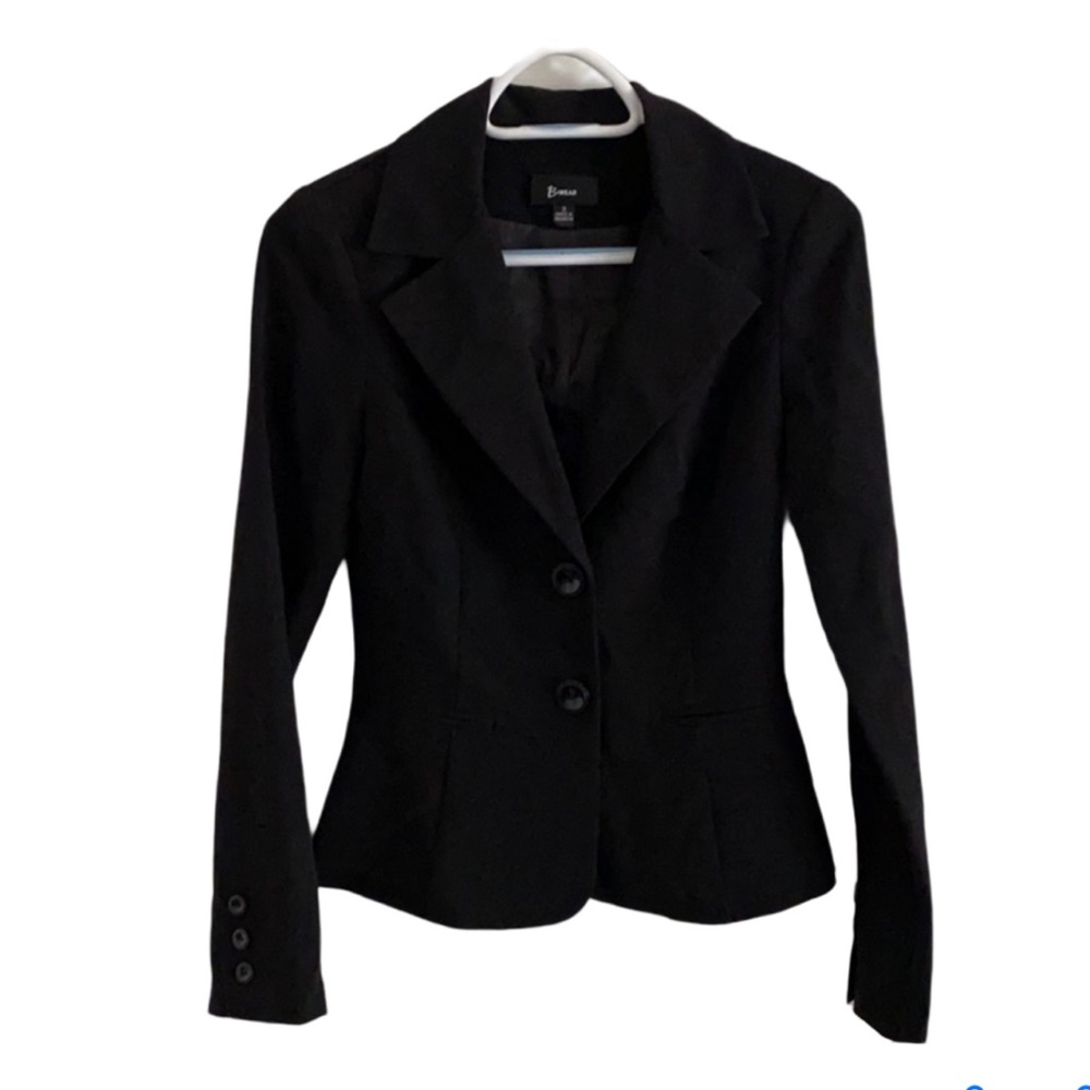 B-Wear Two-button Black Jacket - Size S